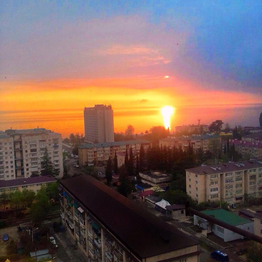 Гагринское Гнездышко Gagra Esterno foto